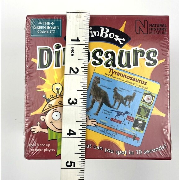University Games BRAIN BOX The Green Board Game DINOSAURS 10 Minute Challenge - Picture 8 of 9